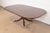 English Reeder of London Antique English Regency Carved Mahogany Pedestal Extension Dining Table, Newly Restored For Sale - Image 3 of 14