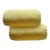 Outdoors and Indoors Contemporary Pastel Yellow Cylinder Pillows, by Arlene Angard, Set of 2 For Sale
