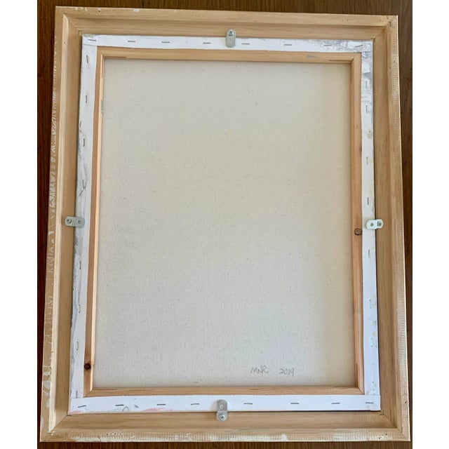 “Organic Floral” Impressionist Style Still Life Acrylic Painting For Sale In New York - Image 6 of 7