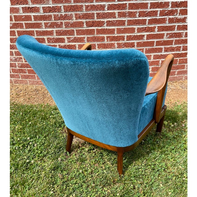 Alfred Christensen Beech Lounge Chair C. 1960s For Sale - Image 14 of 16