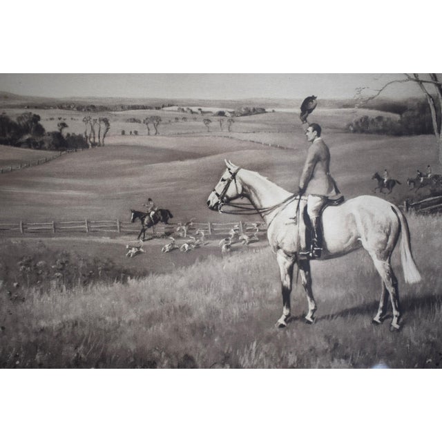 Tally-Ho: Fox Hunting in America 1943 by Franklin B. Voss (Signed) For Sale In New York - Image 6 of 6