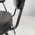 Mid-Century Modern Italian Black Faux Leather and Black Metal Armchair, 1960s For Sale - Image 17 of 18