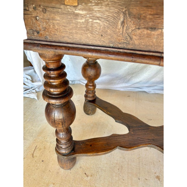 19th Century French Pine Kitchen Work Table For Sale - Image 12 of 12