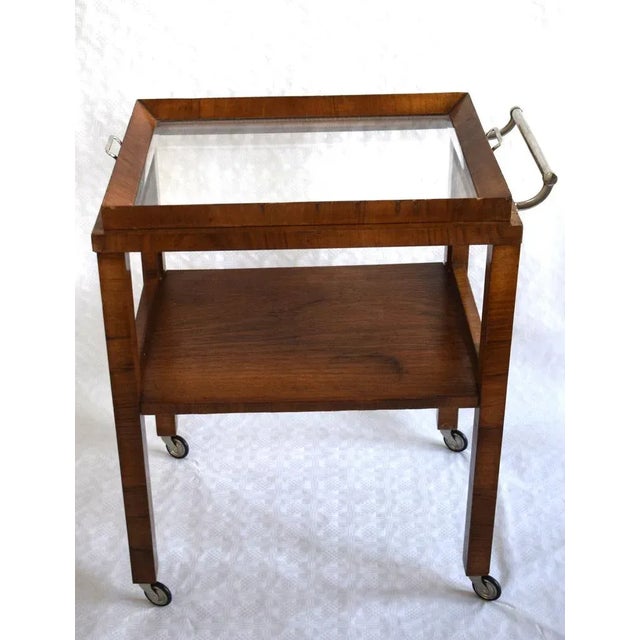 1920s Art Deco Bar Cart, 1920s For Sale - Image 5 of 5