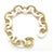 Christina Addison 18kt Yellow Gold and Pearl Bracelet With Sapphire Toggle For Sale - Image 10 of 12