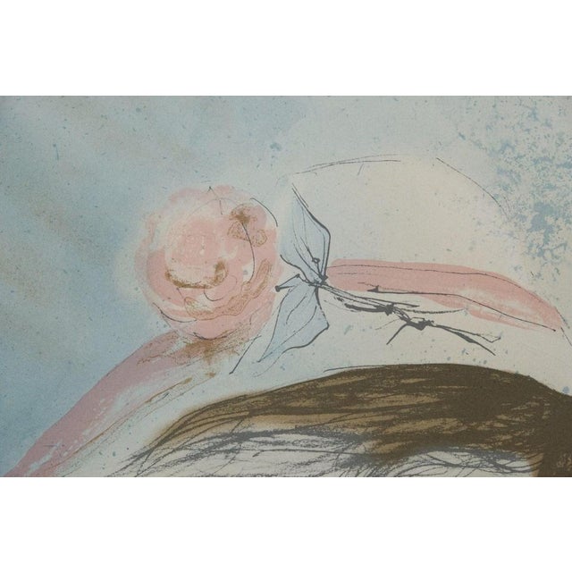 Bernard Charoy, Aurélie, Lithograph For Sale - Image 4 of 9