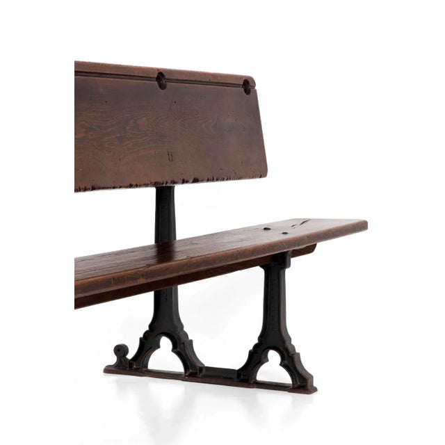 Set of Victorian Chapel Table & Bench For Sale - Image 6 of 15