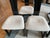 Wood 1980s Post Modern Sculptured Barrel Highback Chairs (Set of 6) For Sale - Image 7 of 7
