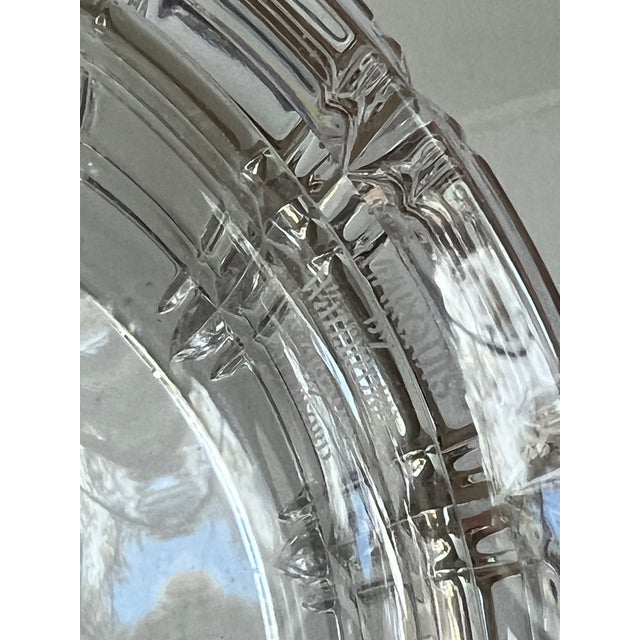 Glass Waterford Tartan Pattern Crystal Bowls For Sale - Image 7 of 9