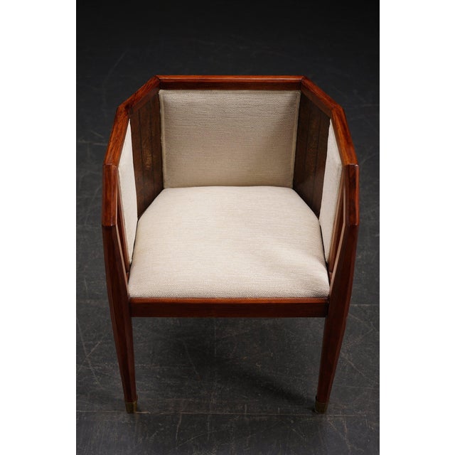 1930s Art Deco Desk Chair, Belgium, 1930s For Sale - Image 5 of 18