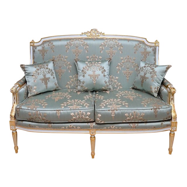 Louis XVI Canapé Sofa Settee For Sale