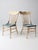 Early 20th Century Antique Folk Art Painted Farmhouse Chairs Pair For Sale - Image 5 of 18