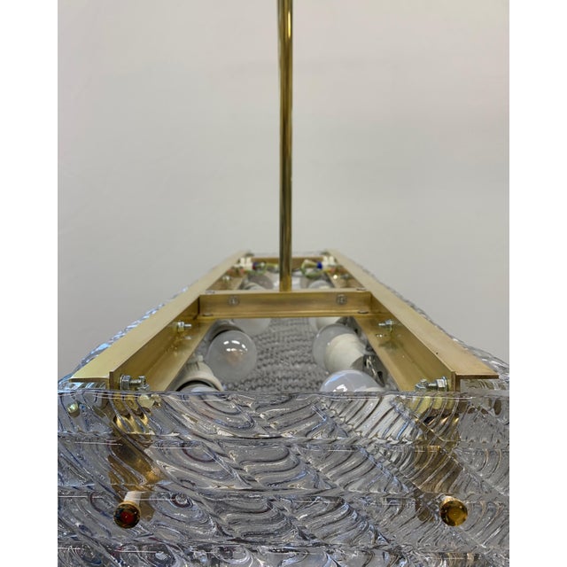 Archimede Seguso Vintage Chandelier with Murano Modules by Archimede Seguso, 1960s For Sale - Image 4 of 14