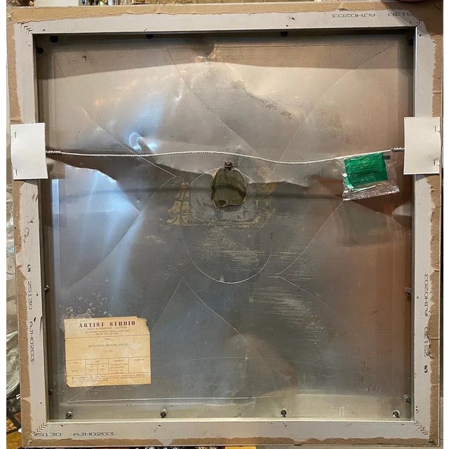 Plastic Billy Al Bengston1969 Billy Al Bengston Aluminum Artwork, 1969 For Sale - Image 7 of 8