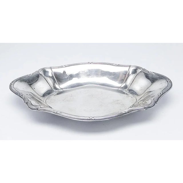 Silver Art Nouveau German Bowl, 1900s For Sale - Image 8 of 8