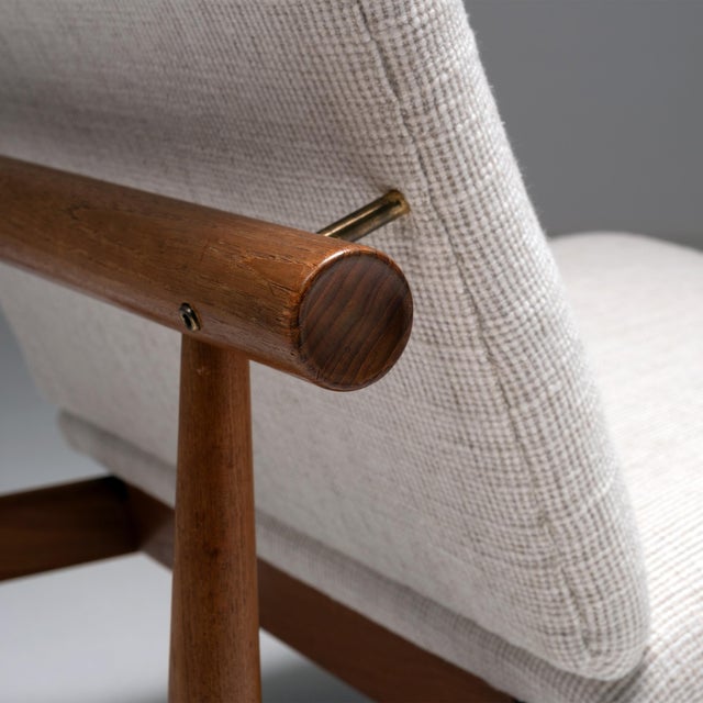 Model FD 137/1 Lounge Chairs by Finn Juhl for France & Søn, 1960s, Set of 2 For Sale - Image 10 of 16