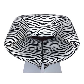 1980s Vintage Zebra Design Pierre Paulin Chair For Sale