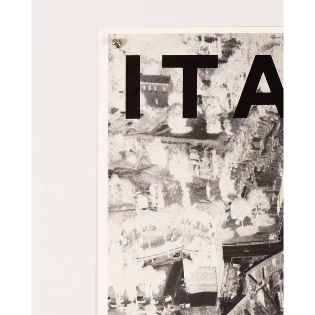 1990s Italia 90 Poster by Alberto Burri, 1990 For Sale - Image 5 of 9