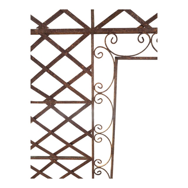 Wrought Iron Loggia Panels (2) For Sale - Image 10 of 12