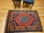 Vintage Kurdish Tribal Rug With Medallion Design in Red, Green & Saffron For Sale - Image 17 of 18