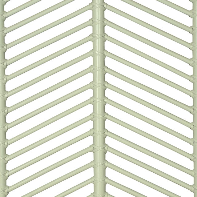 Not Yet Made - Made To Order Liam Headboard Double - Celery Green For Sale - Image 5 of 6