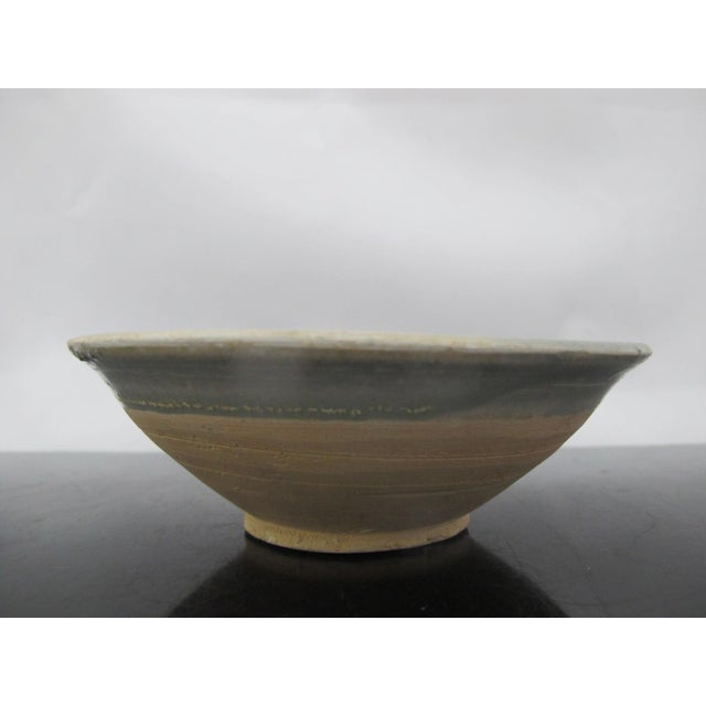 Japanese Ceremony Chawan Celadon Summer Matcha Tea Bowl Pottery For Sale - Image 10 of 10