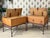 Vintage Rustic Mexican Pine Wood and Wrought Iron and Brass Storage Trunk Chest Side Tables - A Pair For Sale - Image 11 of 15