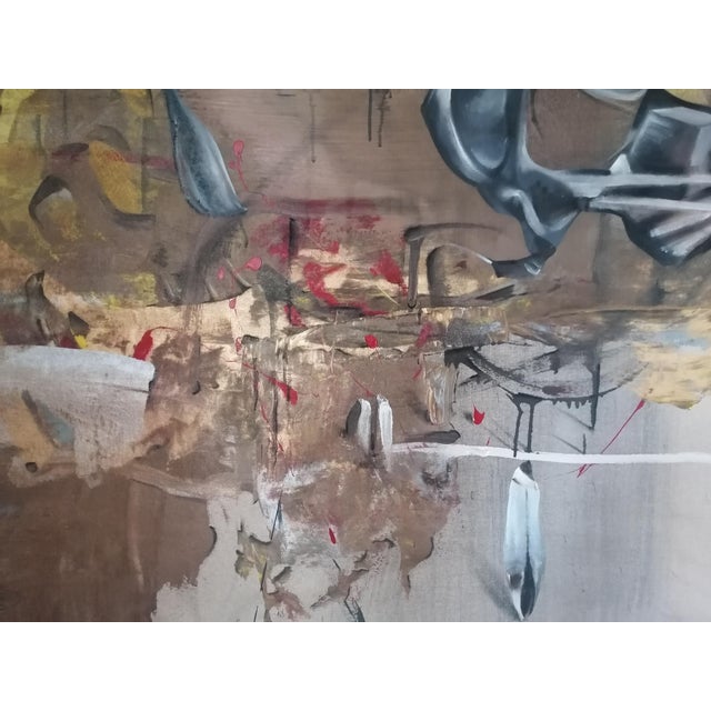 Stefano Mazzolini, Bucha, 2022, Acrylic & Oil on Canvas For Sale - Image 9 of 15