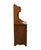 Ethan Allen Heirloom Nutmeg Maple 34" Shutter Door Server W. Open Hutch For Sale - Image 13 of 14