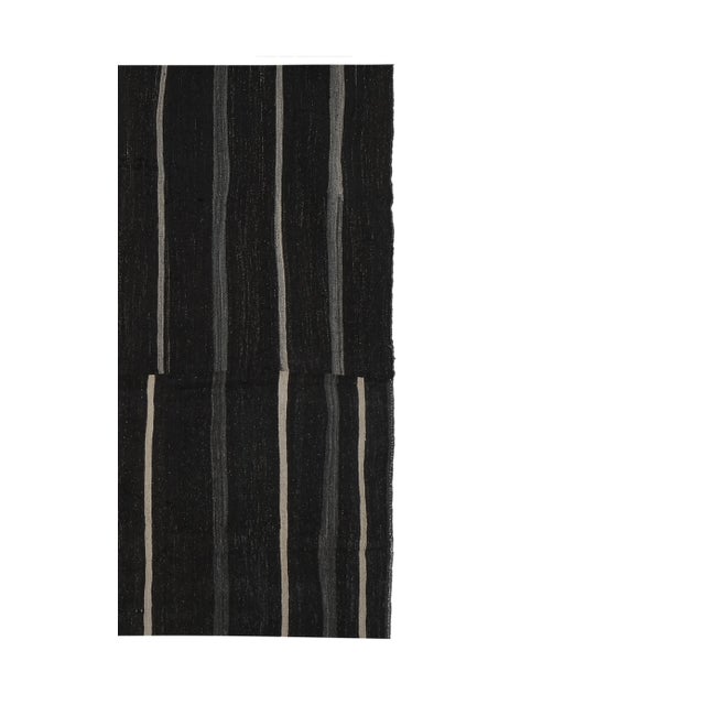 Oversize Bohemian Goat Hair Kilim Rug For Sale - Image 4 of 13