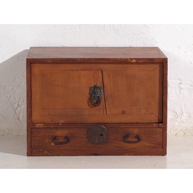 Antique Japanese Kodansu Chest For Sale - Image 5 of 11