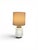 Brass and Opaline Table Lamp by Reggiani, Italy, 1960s, in Good conditions. Designed 1960 to 1969 This piece has an...