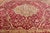 Large Antique Agra Carpet With Floral Design in Tones of Red and Taupe For Sale - Image 12 of 17