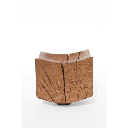 V21254 Vessel in Natural Oak Wood by Jörg Pietschmann For Sale - Image 9 of 18