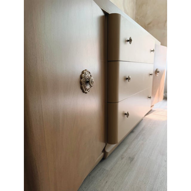 1950s Organic Modern Art Deco/Mid Century Sideboard Buffet-Dresser For Sale - Image 17 of 18