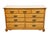 American Link Taylor Countryside Collection Solid Oak Early American Rustic 55" Double Dresser 6602 For Sale - Image 3 of 14