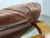 Leather Ottoman attributed to Ingmar Relling for Westnofa, Norway, 1960s For Sale - Image 9 of 12