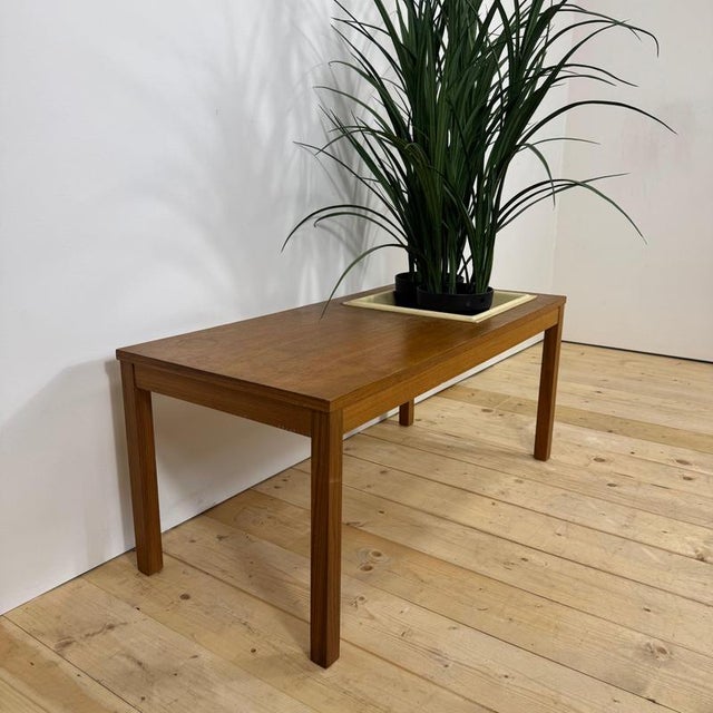 Scandinavian Teak Coffee Table with Planter, 1960 For Sale - Image 4 of 8