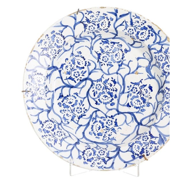 Earthenware Plates, 19th Century, Set of 2 For Sale - Image 3 of 8