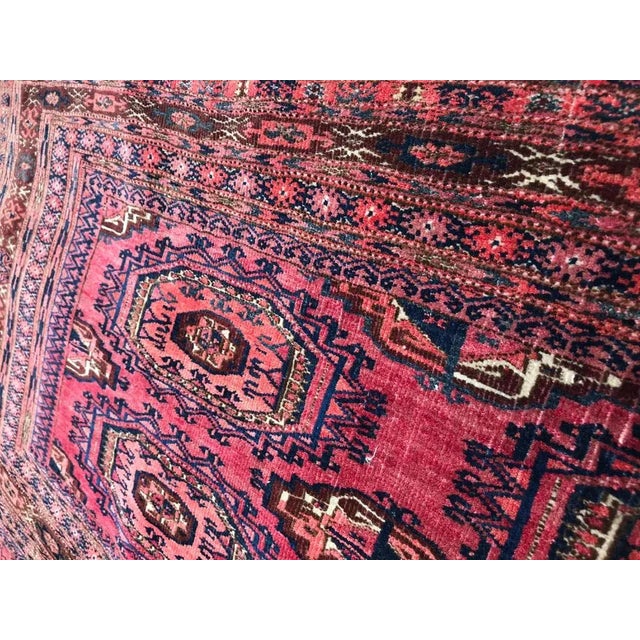 Blue Antique Horse Cover Rug For Sale - Image 8 of 14