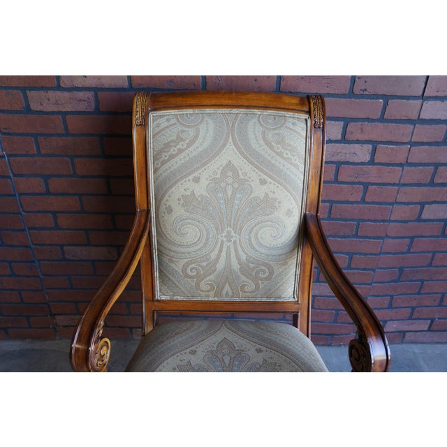 2000 - 2009 Ethan Allen Townhouse Addison Dining Chairs ~ Set of 6 For Sale - Image 5 of 15
