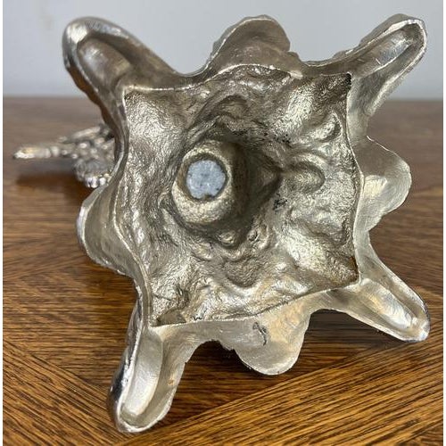 Vintage French Style Religious Cross with Ornate Base For Sale - Image 11 of 12