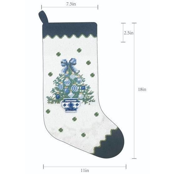 Celebrate the magic of the season with our exquisite Stocking. Each one is beautifully stitched in vibrant holiday color...