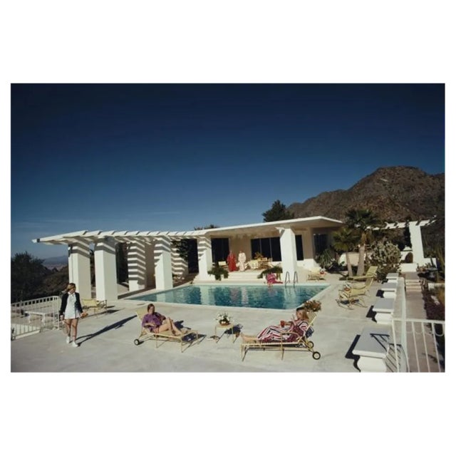 Slim Aarons, Scottsdale Home, Estate Stamped Photographic Print, 1973 / 2020s For Sale