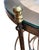 French Astrolabe-Inspired Iron and Glass Accent Table For Sale In San Francisco - Image 6 of 6