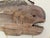 Early 20th Century New England Folk Art Hand-Carved Wooden Fish Trade Sign For Sale - Image 10 of 12