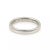 Damiani Noi Due 18k White Gold 3.5mm Plain Wedding Band For Sale - Image 4 of 5