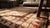 Camel 1920s Brown Diamond Folk Art Antique American Hooked Rug 4'2" X 6'10" Handknotted Wool Carpet For Sale - Image 8 of 8