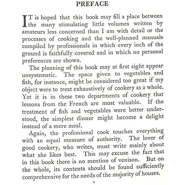 1920s "Mrs. Lucas's French Cookery Book" 1929 Lucas, Elizabeth For Sale - Image 5 of 6
