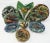 1900 Majolica Palissy Fishs Wall Renoleau Platter For Sale In Austin - Image 6 of 9